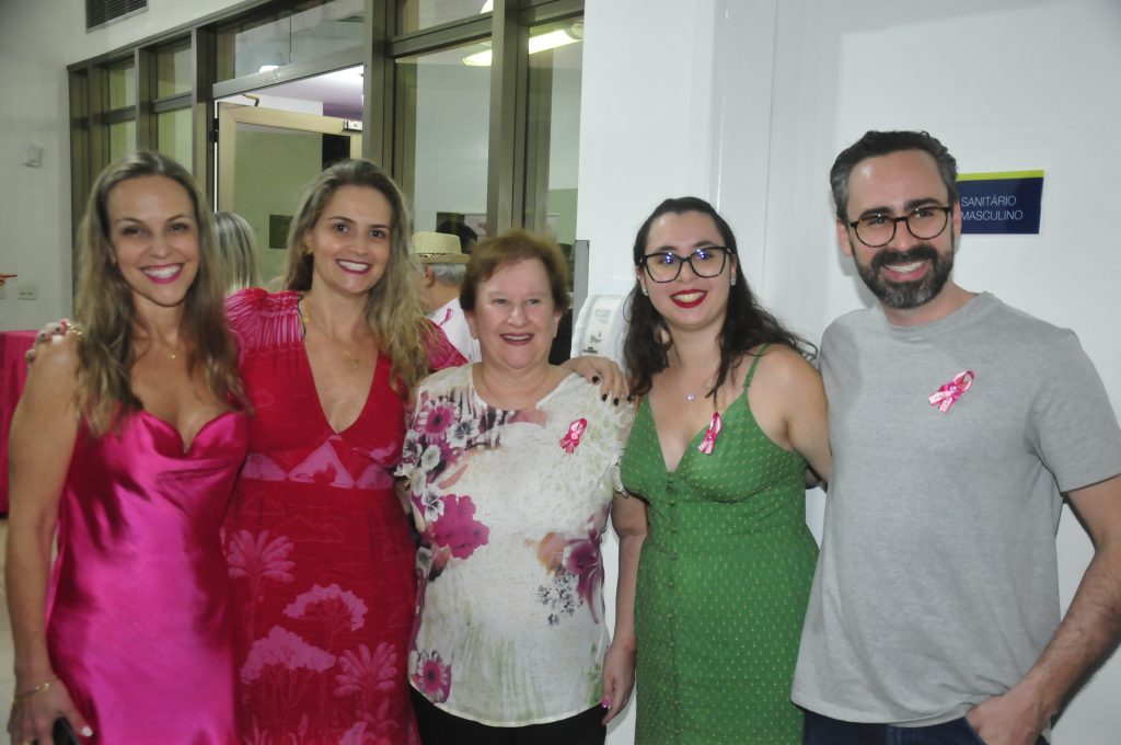 Katia Fitas Loureiro, Karin Loureiro, Ana Lúcia Leistner, Larissa Baptista e Daniel Modolo