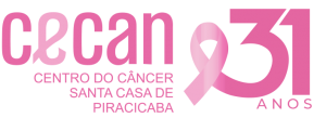 Cecan - Logo e Selo 31 anos - rosa