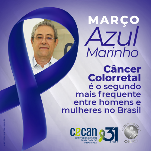 Cecan - Março Azul Marinho - Post